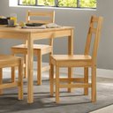 Ver imagem 3 de Mesa de Madeira Maciça com 4 Cadeiras Mandacaru Yescasa Bege/Amêndoa