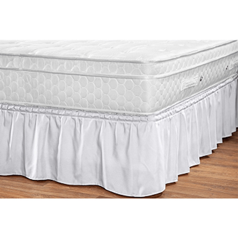 Saia para Cama Elástica Ajustável Renata Branco
