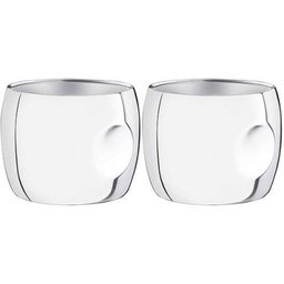 Jogo De Xícaras Para Café Sem Alças Aço Inox 2 Peças - Tramontina - 1