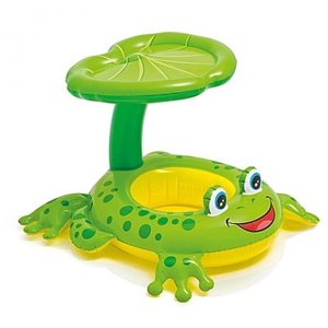 Baby Bote Inflável Com Cobertura Sapinho Intex