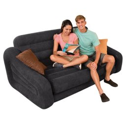 Sofá Cama Inflável Intex 200kg Cama Casal Duplo - Intex - 2