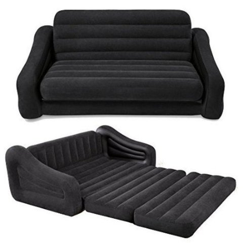 Sofá Cama Inflável Intex 200kg Cama Casal Duplo - Intex