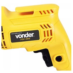 Furadeira martelete elétrica reversível  10mm Vonder FIV 595N 500 Watts 220 Volts - 5