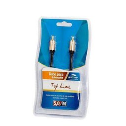 Cabo Subwoofer 5,0mt Sumay Sm - CSUB5 - 3