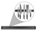 Ver imagem 3 de Kit 2 Barra Magnética Imã Suporte Facas Ferramentas 32cm