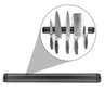 Kit 2 Barra Magnética Imã Suporte Facas Ferramentas 32cm - 3