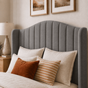 Ver imagem 2 de Cabeceira Cama Box Casal Queen 160cm Zoe Estofada Suede Moderna