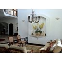 Ver imagem 4 de Lustre Artesanal para Sala de Tv Rustico Decorativo de Cor Ouro Antigo