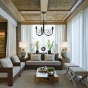 Ver imagem 4 de Lustre Artesanal de Ferro para Sala de Jantar Rustica Simples