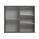 Ver imagem 4 de Espelheira para Banheiro 1 Porta 100% MDF Cinza Diamante 77cm Cimento