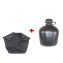 Ver imagem 1 de CANTIL MILITAR COM PORTA CANTIL E PASSADOR PRETO