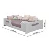 Cama Casal Montessori Encanto Proteção Grade + Colchão Casal - 4