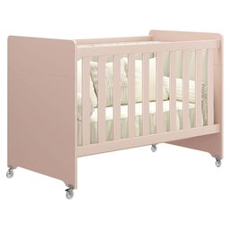 Berço Americano Evolution 4 em 1 Rosa Acetinado - Reller - 1