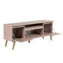 Ver imagem 6 de Rack para TV 150cm Retro MDF Rosa Dallas - On Móveis