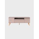 Ver imagem 4 de Rack para TV 150cm Retro MDF Rosa Dallas - On Móveis