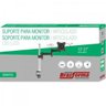 Suporte Articulado para Monitor 13" a 27" SBRM752 PRETO/PRATA Brasforma - 4