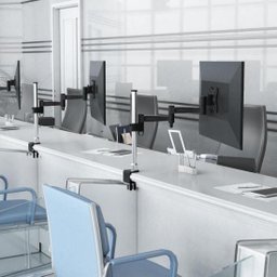 Suporte Articulado para Monitor 13" a 27" SBRM752 PRETO/PRATA Brasforma - 2