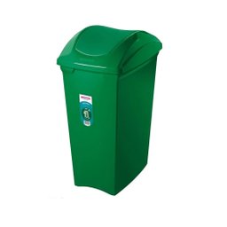 Lixeira Sanremo Basculante 40 Litros Seletiva Verde Lixeira Basculante Seletiva - 1