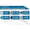 Ver imagem 3 de Colchão Plumatex de Espuma D20 Confortex 138x188x14