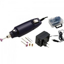 Mini Furadeira/Retífica AD19F com Maleta e Fonte Bivolt GENÉRICO - 3