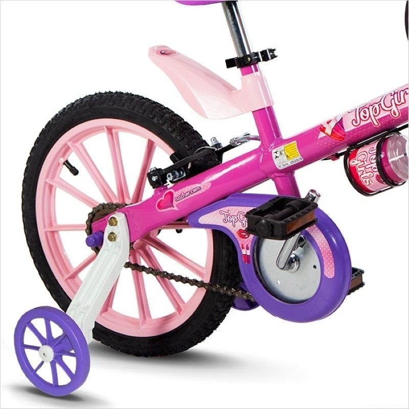 Bicicleta Infantil Aro 16 Top Girls Nathor - 4