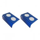 Ver imagem 2 de Esteira Decorativa Laqueada Apoio Sofá Cop Alumínio Azul Bic