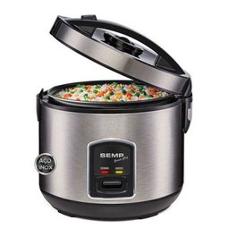 Panela elétrica de Arroz Semp Linha SOFT Inox 10 xíc. PA6017PT 220 V - 2 Panela elétrica de Arroz Semp Linha SOFT Inox 10 xíc. PA6017PT 220 V - 2