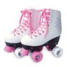Patins 4 Rodas Quad Roller Classico Tamanho 34 Tradicional Feminino - 3