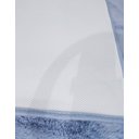 Ver imagem 2 de Tapete Chinchila Passadeira Macio 50 Cm X 100 Cm - Azul