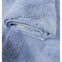 Ver imagem 1 de Tapete Chinchila Passadeira Macio 50 Cm X 100 Cm - Azul