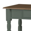 Ver imagem 2 de Aparador para Sala em Madeira Maciça 1 Gavetas 634 Linz Móveis - Verde Musgo/imbuia Glazer