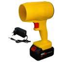 Ver imagem 1 de Soprador Ar Po Turbo Limpeza Folhas Jardim Poeira Sujeira Churrasqueira Automotivo Carro Oficina Bat