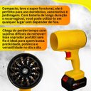 Ver imagem 5 de Soprador Ar Po Turbo Limpeza Folhas Jardim Poeira Sujeira Churrasqueira Automotivo Carro Oficina Bat