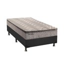 Ver imagem 1 de Cama Box Solteiro: Colchão Molas Paropas MasterPocket Ensacadas Esplêndido + Base CRC Suede Gray(