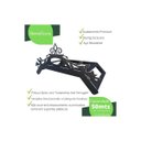 Ver imagem 2 de Suporte Enrolador de Mangueira de Jardim F.classic Preto