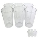 Ver imagem 6 de Copo de Água Grosso 240 Ml 6 Unidade Um Clássico para Sua Cozinha Luxusglas