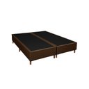 Ver imagem 2 de Base Box Queen com 12 Pés em Madeira Marrom