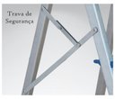 Ver imagem 5 de Escada Dobrável Alumasa Banqueta 3 Degraus