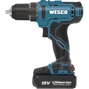 Furadeira Parafusadeira Bateria 18v Ws2390 C/acessorios Wesco Unico