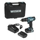 Ver imagem 2 de Furadeira Parafusadeira Bateria 18v Ws2390 C/acessorios Wesco Unico