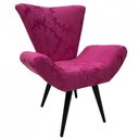 Ver imagem 3 de Poltrona e Puff Elegance Pé Palito 01 Pink