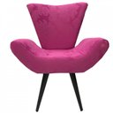 Ver imagem 2 de Poltrona e Puff Elegance Pé Palito 01 Pink