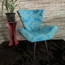 Ver imagem 3 de Poltrona Decorativa Elegance 21 Verde