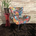Ver imagem 3 de Poltrona Decorativa Elegance Retro Cars