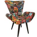 Ver imagem 1 de Poltrona Decorativa Elegance Retro Cars