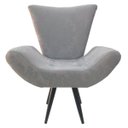 Ver imagem 3 de Poltrona Decorativa Elegance 140 Prata