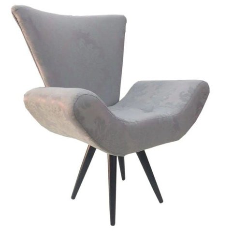 Poltrona Decorativa Elegance 140 Prata