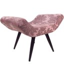 Ver imagem 1 de Puff Decorativo Elegance 52 Rosa Retrô