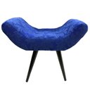 Ver imagem 2 de Puff Decorativo Elegance 65 Azul Royal