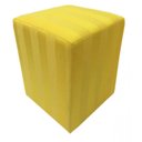 Ver imagem 1 de Puff Quadrado Jacquard Amarelo Listrado